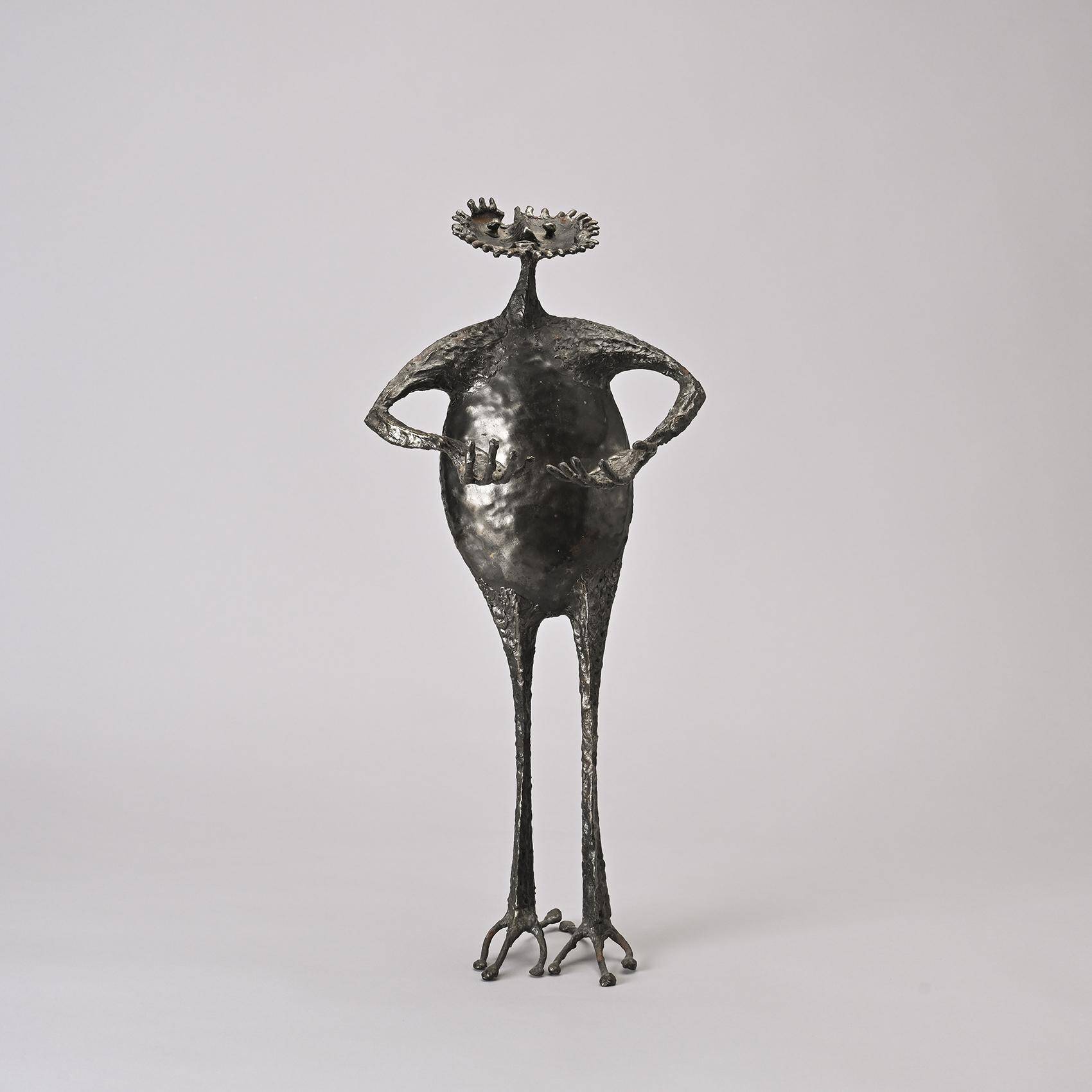 Anthropomorphic sculpture by Michel Anasse, France circa 1965