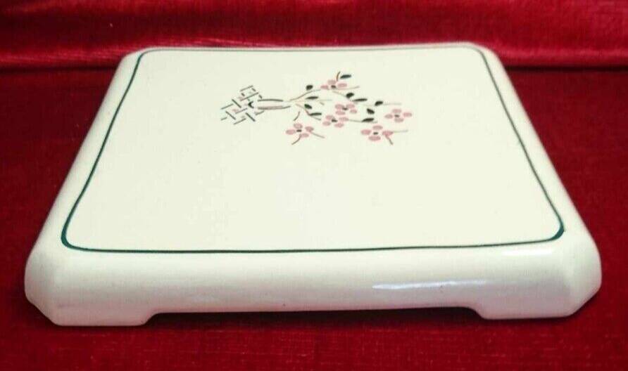 Old Earthenware Coaster K & G Lunéville Model LORRAINE