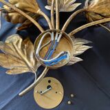 Metal wall lamp by Hans Kögl 1970