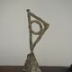 Miniature Abstract Bronze Sculpture DVW. 1988