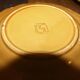 4 antique dessert plates in Sarreguemines majolica.
