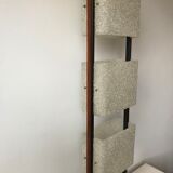Arlus teak and perspex floor lamp