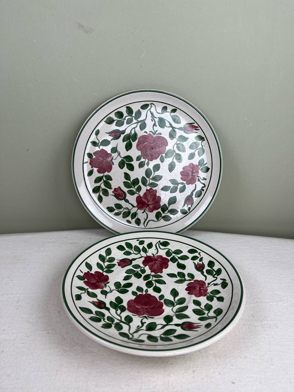 Two bohemian plates