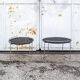 Djuna Black Marble coffee Table by Kazuhide Takahama for Cassina Italy 1983