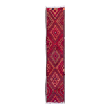 Old turkish kilim runner 480x95 cm