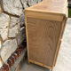 Vintage Scandinavian wooden storage cabinet