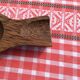 Wooden fish dish