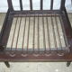 60's chair in Scandinavian-style teak and velvet