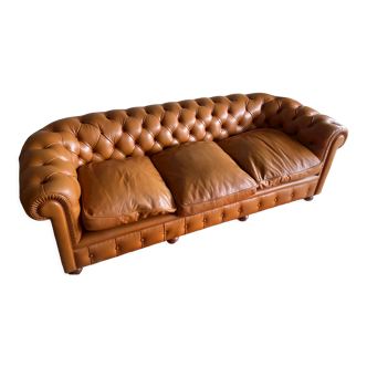 Chesterfield Leather Sofa