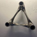 Stoffi Nagel candlestick 1970 vintage silvered