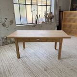 Ancienne table de ferme en chêne