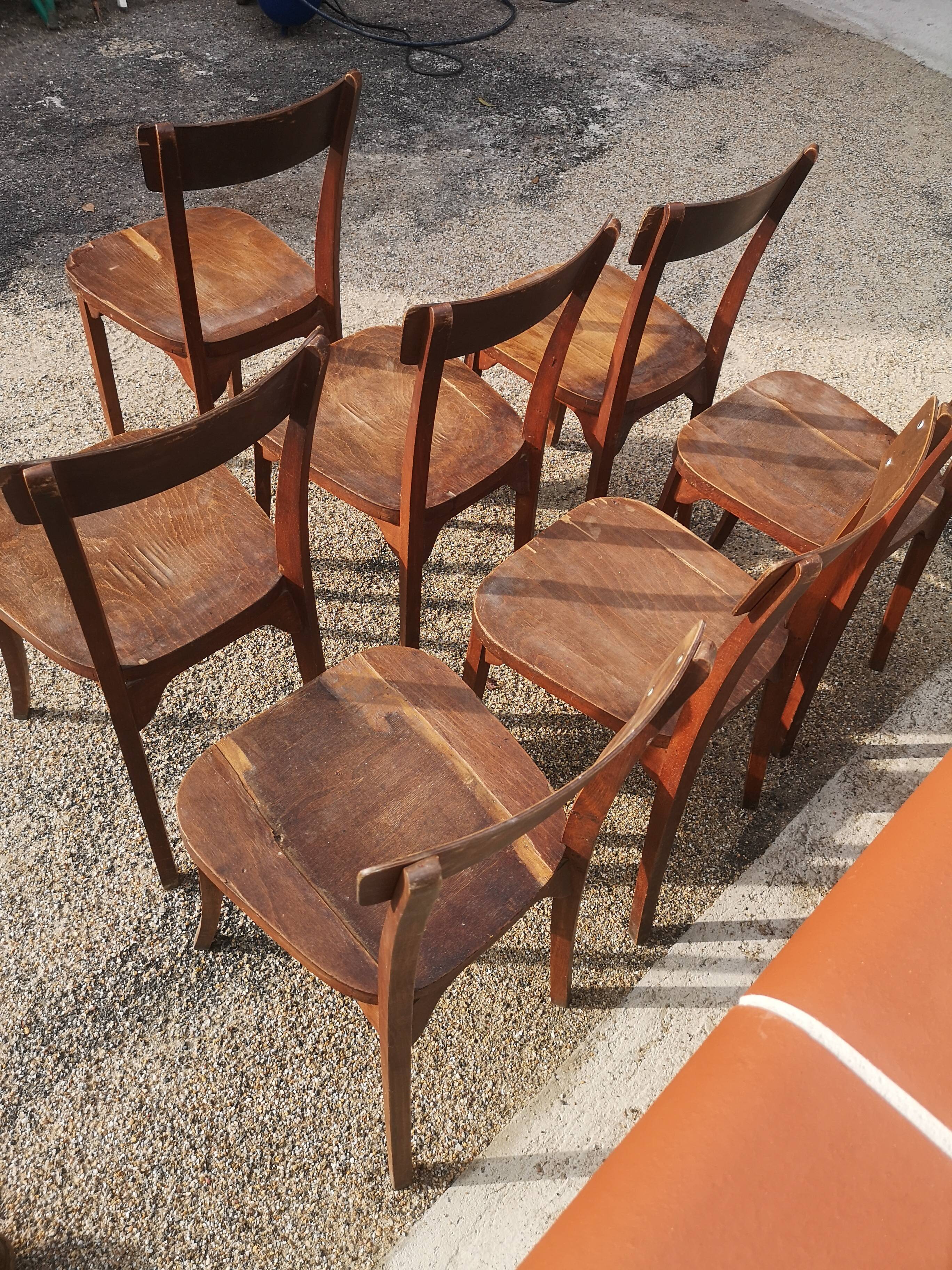 Bistro chairs 60s