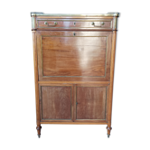 Secretary Louis XVI in mahogany 18th century