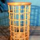 Umbrella door bamboo & rattan 1960s
