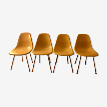 Chaises DSX de Charles & Ray Eames, années 57