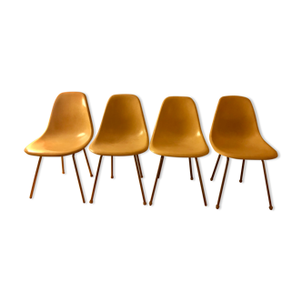 Chaises DSX de Charles & Ray Eames, années 57