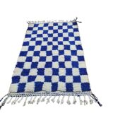 Tapis berbèrebohemian en laine fait main 150 X 100 CM