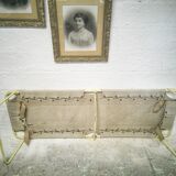 Canvas military camp bed