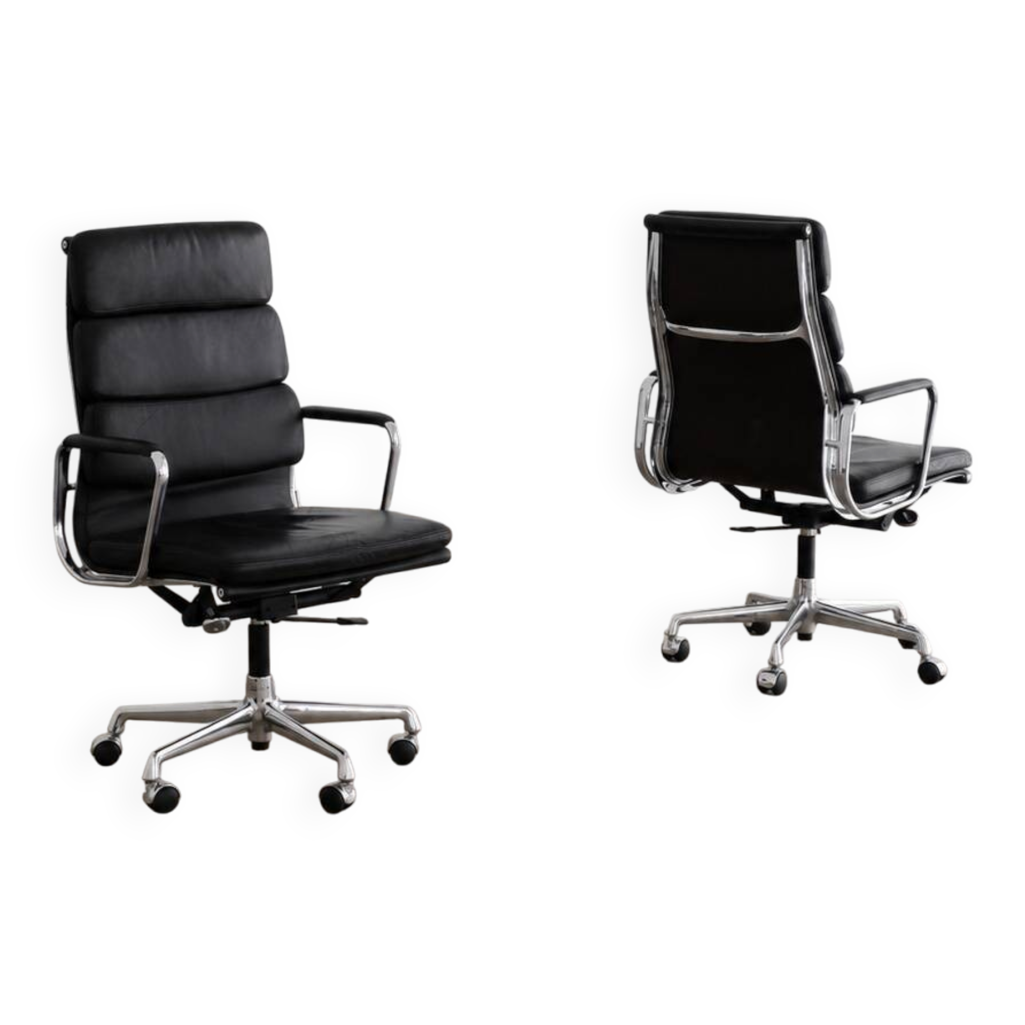 EA219 office swivel chairs by Charles & Ray Eames for Herman Miller