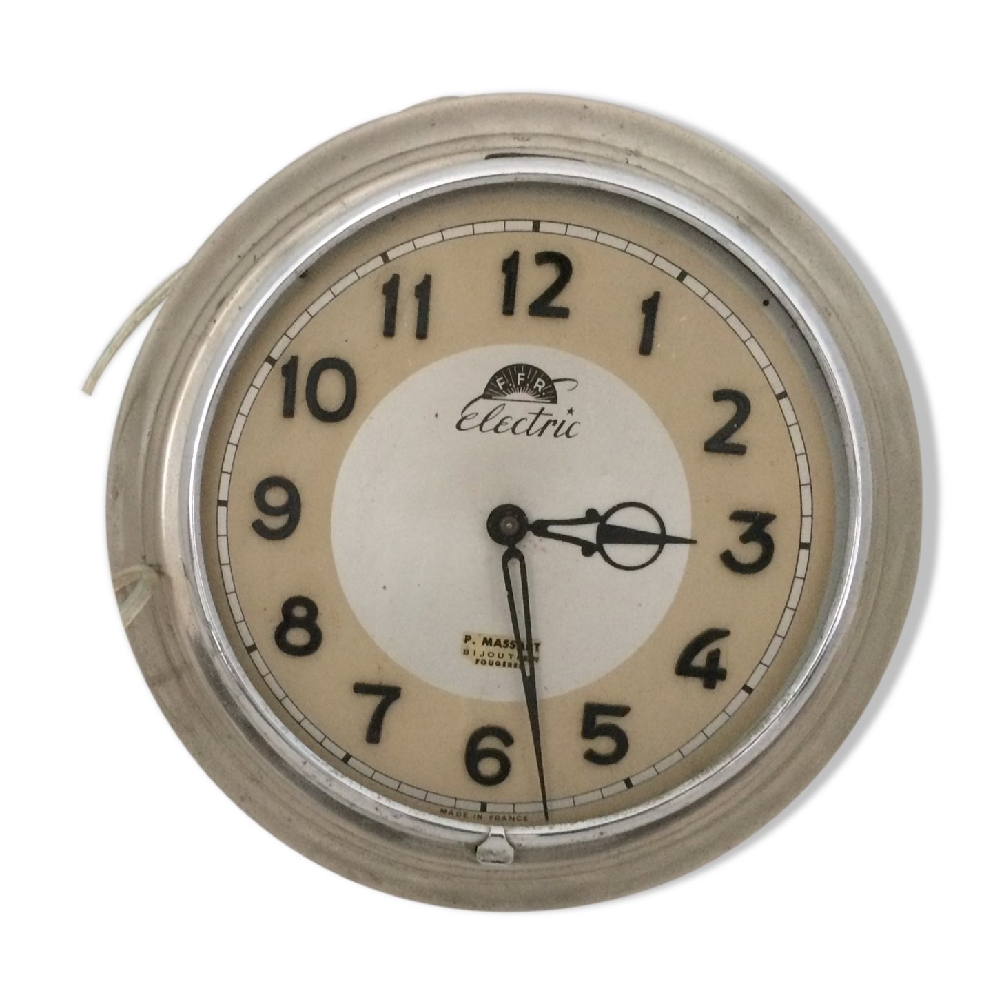 Clock old electric vintage