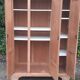 Art deco wardrobe 3 doors walnut raw wood