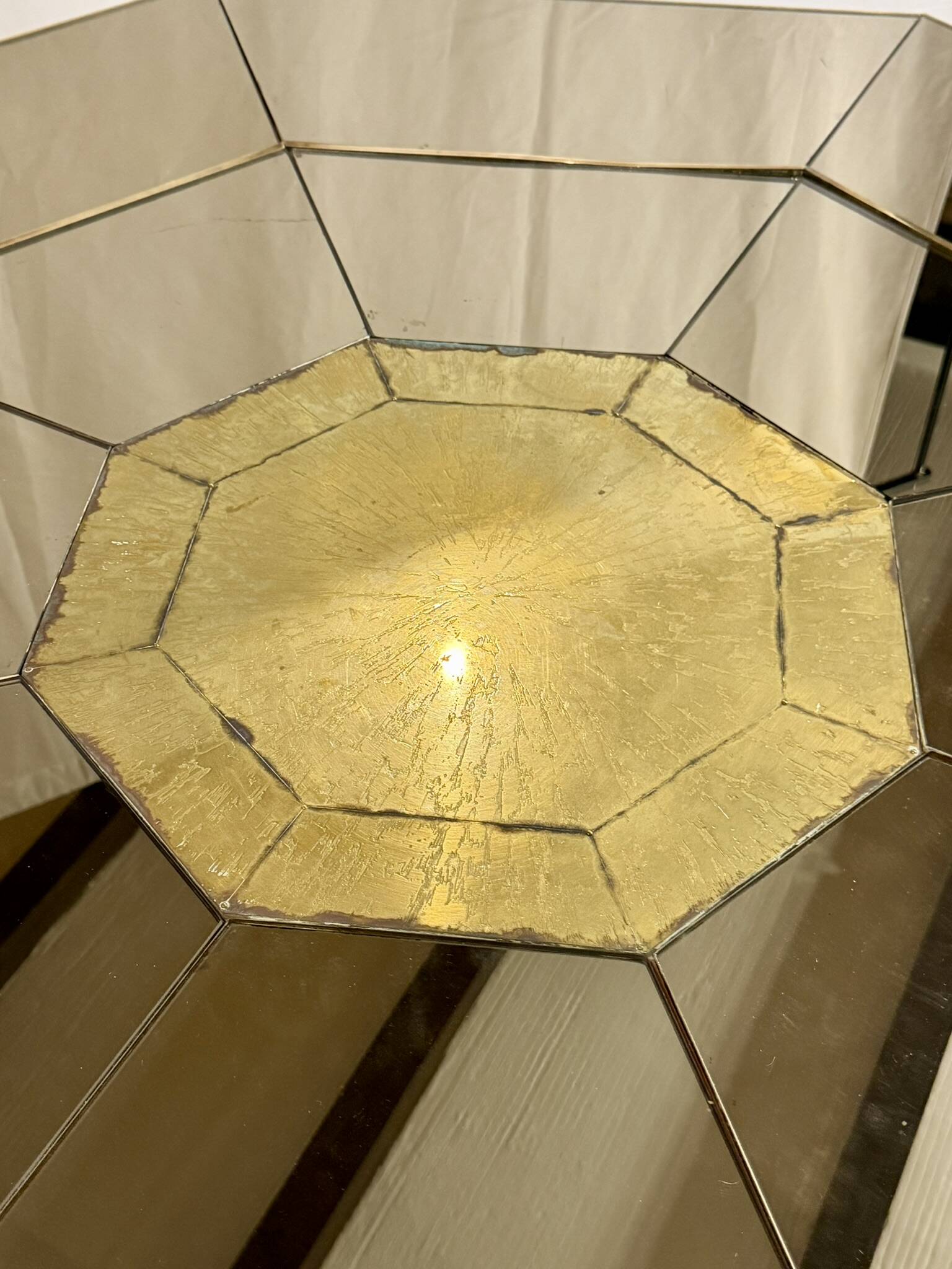 OCTAGONAL TABLE 1970