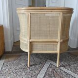 rattan armchair and canning of Balî