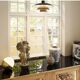 Table lamp/floor lamp, medium model VL Studio by Louis Poulsen.