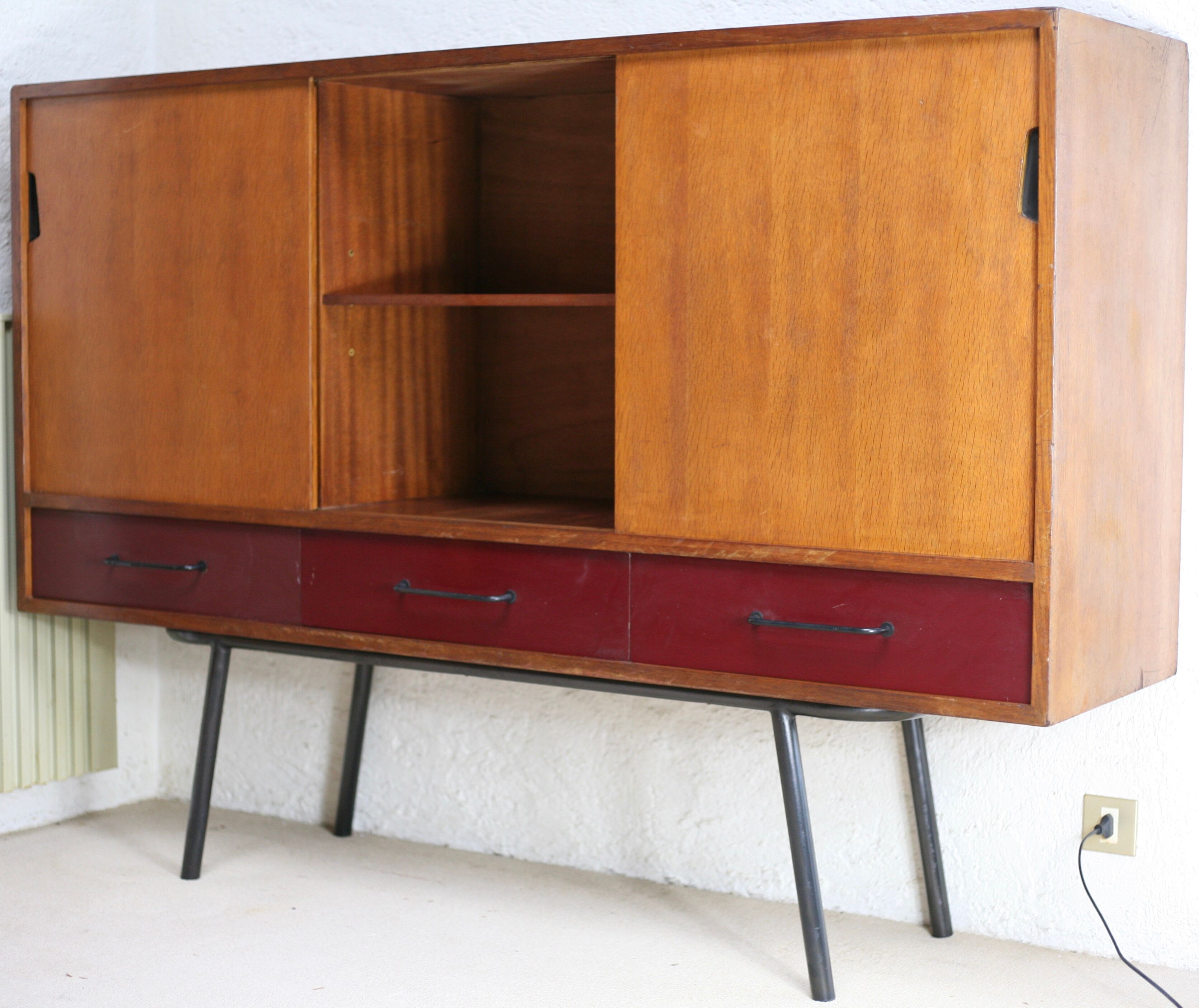 Bahut 102 by Janine Abraham, tv furniture edition, France, 1953