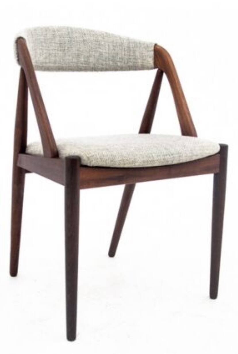 Vintage Scandinavian teak chair from the 60s, 70s Model 31 chairs by Kai Kristiansen