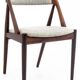 Vintage Scandinavian teak chair from the 60s, 70s Model 31 chairs by Kai Kristiansen