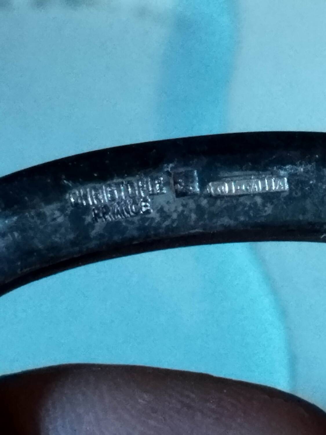 Christofle bottle opener silver metal box