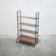 Vintage metal and formica shelf accent furniture