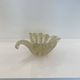Murano Barovier 'Zebrati' Decor Glass Shell Bowl Hollywood Regency, 1960s