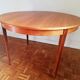 Scandinavian extendable renovated round table