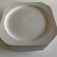 Set of 6 Scandinavian octagonal flat plates from the 1970s.