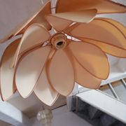 Suspension fleur petales corolle vintage