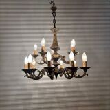 Bronze chandelier