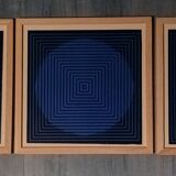 Triptych of kinetic compositions - Victor Vasarely - Editions du G