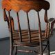 Fauteuil Windsor en bois tourné XXIXème