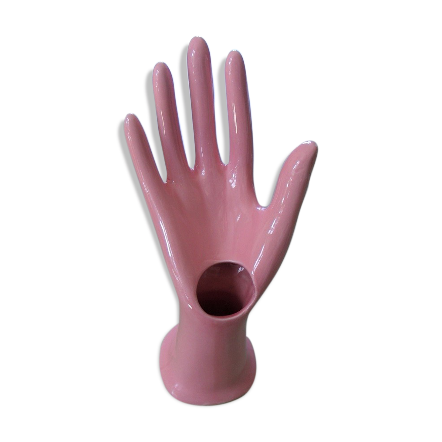 Hand ceramic ring sizer doilies