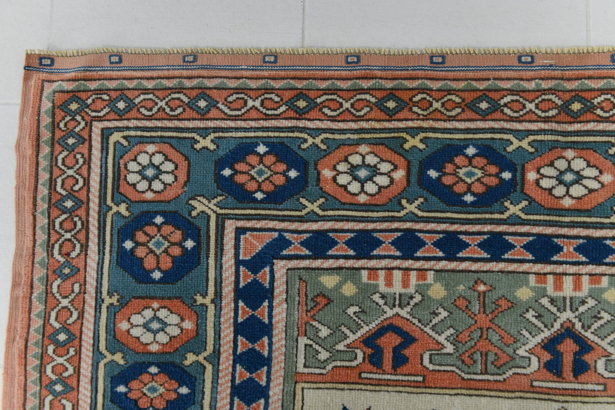 5x7 Blue & Copper Classic Persian Rug, 166x209Cm