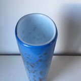 Blue and gold Murano vase