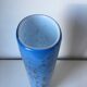 Vase Murano bleu et or
