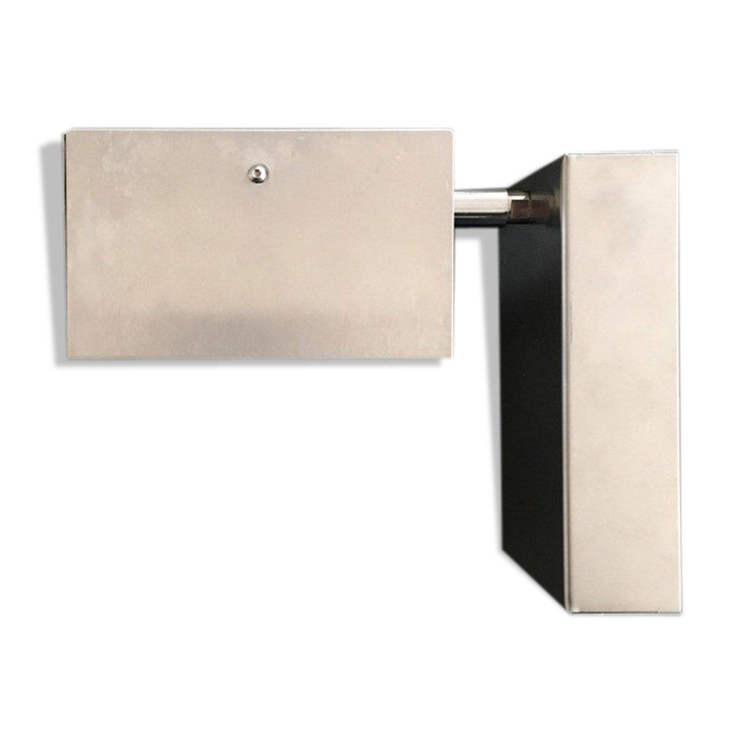 Italian stainless design sconce