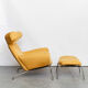 Hans J.Wegner AP-46 "OX" Chair&Ottomane for AP Stolen