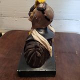 Plaster bust Aviator Sanios-Dumoni