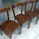 Suite of 4 Baumann bistro chairs from 1968