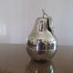 “Pear” sugar bowl in silver metal from the 70s