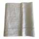 Linen sheet, reserve of antique trousseau, new with openwork and BL modernist L180